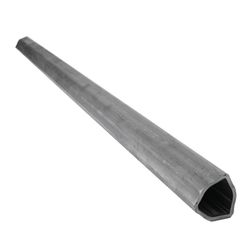 TUBO TRIANGULAR FEMEA 54 MM X 4 MM X 1000 MM REF 6... - Loja do Cafeicultor