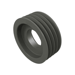 POLIA INFERIOR TRINCHA VICON 190MM 5V 4 CANAL TR41... - Loja do Cafeicultor