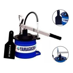 Bomba De Graxa Yamaguchi 4Kg Com Disco Raspador - Loja do Cafeicultor