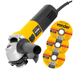 ESMERILHADEIRA VONDER 4 1/2 Pol. 650W 127V - Loja do Cafeicultor