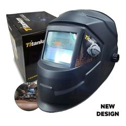 MÁSCARA DE SOLDA ESCUR AUTO. 9 A 13 TITANIUM - Loja do Cafeicultor