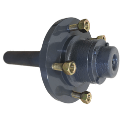 CUBO DE CARRETA 4 TONELADAS 5 FUROS SIMPLES 110MM - Loja do Cafeicultor