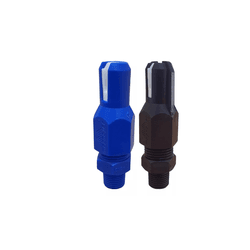 BICO PONTA DE CERÂMICA JATO ESTENDIDO PRETO/AZUL M... - Loja do Cafeicultor