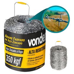 ARAME FARPARADO 350 KGF. 500 METROS VONDER - Loja do Cafeicultor