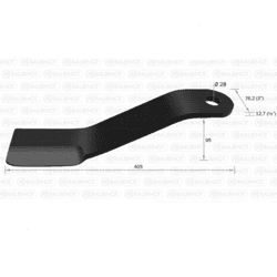 FACA ROÇADEIRA KAMAQ KD152 NINJA 300 BALBINOT REF ... - Loja do Cafeicultor