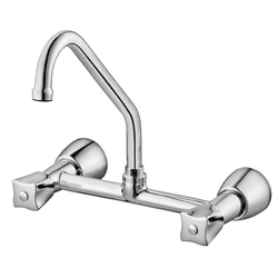 Misturador Para Cozinha De Parede 1/4 De Volta Cro... - Casa Anzai