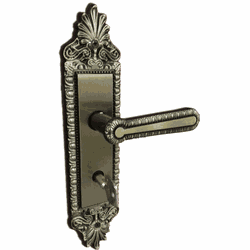 FECHADURA 3F - COLONIAL T115 TETRA LATONADO OXIDAD... - Casa Anzai
