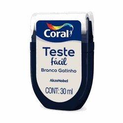 Coral Teste Fácil 30ml (Branco Gatinho) - Casa Anzai