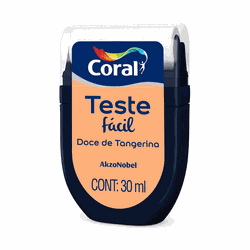 Coral Teste Fácil 30ml (Doce de Tangerina) - Casa Anzai