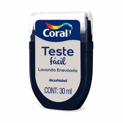 Coral Teste Fácil 30ml (Lavanda Enevoado) - Casa Anzai