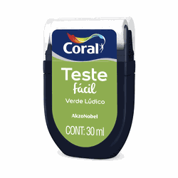 Coral Teste Fácil 30ml (Verde Lúdico) - Casa Anzai