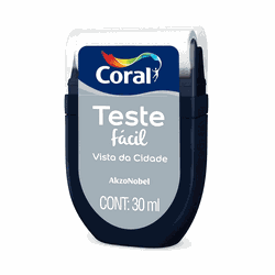 Coral Teste Fácil 30ml (Vista da Cidade) - Casa Anzai