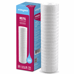 Refil PP Ranhurado Para Filtro Caixa D Agua 25 - A... - Casa Anzai