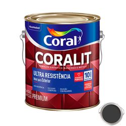 Coralit Ultra Resistência Alto Brilho 3,6l – Preto... - Casa Anzai