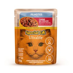 Sachê Special Cat Ultralife Filhotes Sabor Carne - Casa Anzai