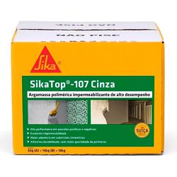 Sika Top 107 Impermeabilizante Cinza 18 Kg - Sika - Casa Anzai