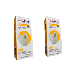 Kit 2 Bravecto Antipulgas e Carrapatos para Cães 2... - Casa Anzai