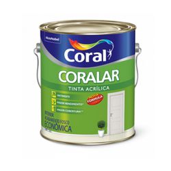 Coral Coralar Acrílico 3,6L (Camurça) - Casa Anzai