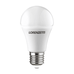 Lâmpada Bulbo De Led Branca 9W Bivolt Lorenzetti - Casa Anzai