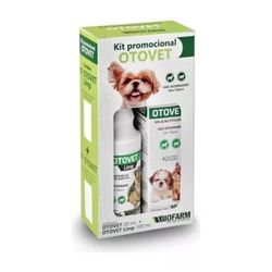 Kit Otovet Limpador 100ml e Solução Otológica 20ml... - Casa Anzai