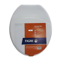 TIGRE ASSENTO SANITÁRIO MAX CINZA - Casa Anzai