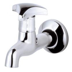 Torneira Para Cozinha/Tanque De Parede Cromada Aqu... - Casa Anzai