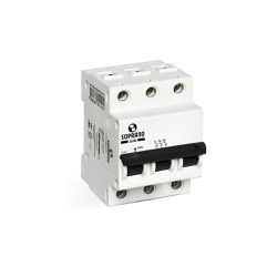 DISJUNTOR TRIPOLAR.50A DIN SOPRANO (SHB3-C50A) - Casa Anzai