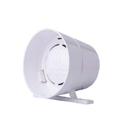 Sirene de Alarme 12V 1 Som Alta Potência Branca Ip... - Casa Anzai