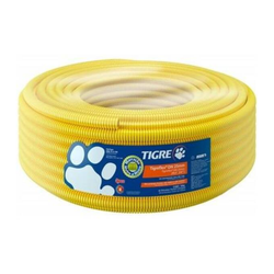 TIGRE TUBO CORRUGADO AMARELO 1 32MM(TIGREFLEX) - 2... - Casa Anzai