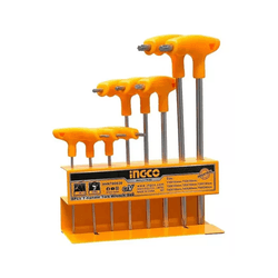 Conjunto Jogo de Chaves Tipo T Torx Punho 8 Peças ... - Casa Anzai