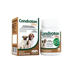 Regenerador Articular Para Cães Condroton 500mg 60... - Casa Anzai