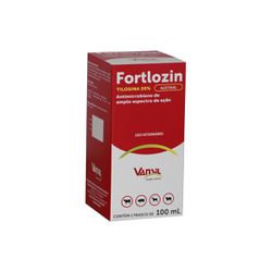 Fortlozin Tilosina 20% Antimicrobiano Amplo Espect... - Casa Anzai