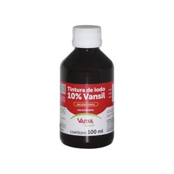 Tintura Iodo 10% Solução Desinfetante 100ml Vansil... - Casa Anzai