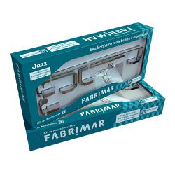 Kit De Acessórios Para Banheiro 5 Peças Jazz 5000-... - Casa Anzai