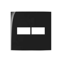 MG PRETO PLACA 4X4 2 POSTOS HORIZONTAL EBONY SLEEK... - Casa Anzai