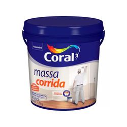CORAL MASSA CORRIDA CORAL 5,7 KG GL PLASTICO 57775... - Casa Anzai