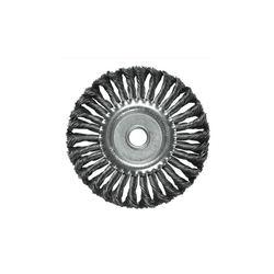 ESCOVA DE AÇO CARBONO CIRCULAR TORCIDA MTX 100X22M... - Casa Anzai