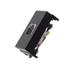 MG PRETO MODULO TOM. TELEFONE COM RJ11 4 FIOS EBON... - Casa Anzai