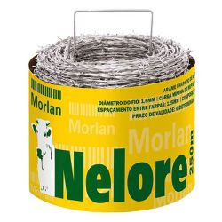 Arame farpado 250 metros - Morlan - Casa Anzai
