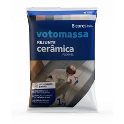 REJUNTE FLEXÍVEL VOTOMASSA CINZA PLATINA 1 KG - Casa Anzai