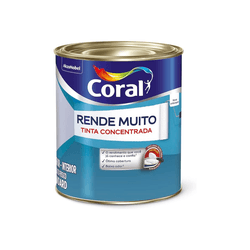 TINTA CONCENTRADA RENDE MUITO CORAL - BRANCO 900ML - Casa Anzai