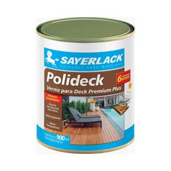 POLIDECK SEMIBRILHO NATURAL 900 ML - SAYERLACK - Casa Anzai