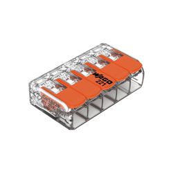 WAGO CONECTOR JUNCAO 221-415 5 FIOS 0,5-4MM (32A) ... - Casa Anzai