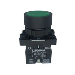 Botão Lukma Lk2 - Ea31 Verde Pulsante 1Na - Casa Anzai