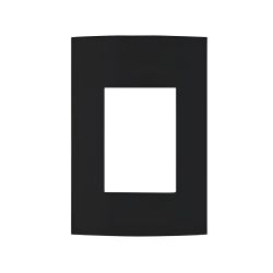 Placa Margirius 4x2 3 Postos Horizontal Ebony Clea - Casa Anzai