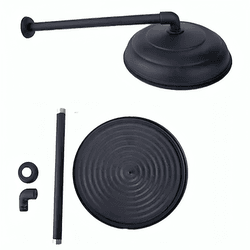 Pro Lazer Ducha Cascata Alumínio 10 Cano 3/4 Preto - Casa Anzai