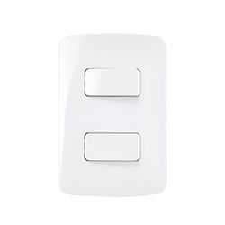 MG B3 CONJ 2 INT SIMPLES BRANCO 4X2 10A 250V (1944... - Casa Anzai