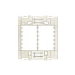 Suporte 4x4 Quadrada Branca Linha B3 - Margirius - Casa Anzai