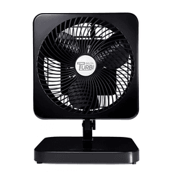 Ventilador Oscilante Mesa Delta Turbi 127V Preto - Casa Anzai