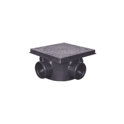 CAIXA PASSAGEM CONEXTEC PP 300MM C ANEIS E TAMPA P... - Casa Anzai